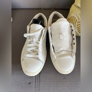 Hugo Boss White Leather Sneakers